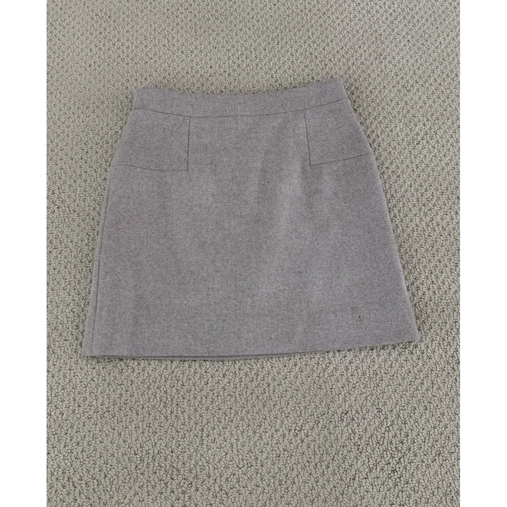 j crew women 70% wool skirt size 0